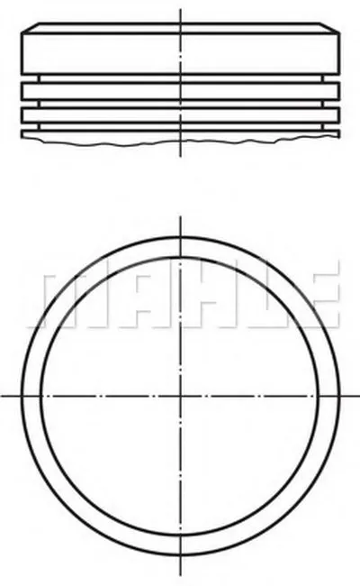 Поршень MAHLE ORIGINAL купить