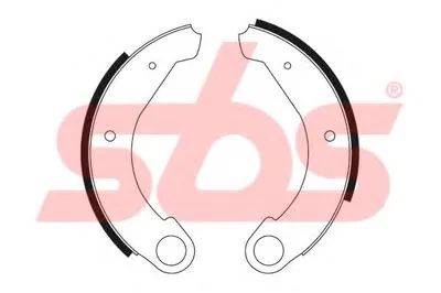 Комплект тормозных колодок sbs купить