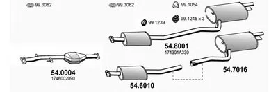 Система выпуска ОГ ASSO купить