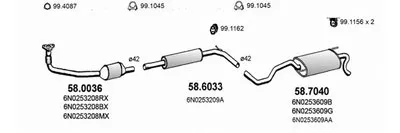 Система выпуска ОГ ASSO купить