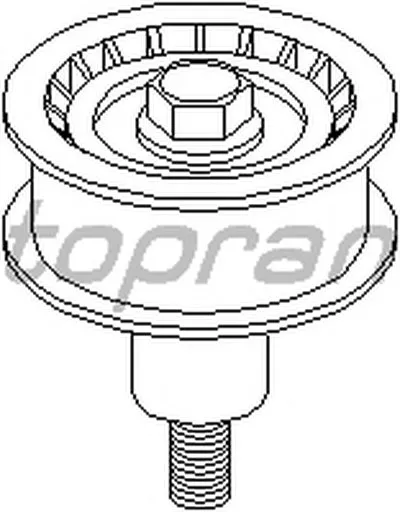 Паразитный / Ведущий ролик, зубчатый ремень TOPRAN купить