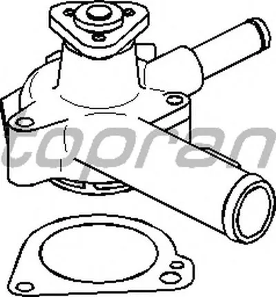 Водяной насос TOPRAN купить
