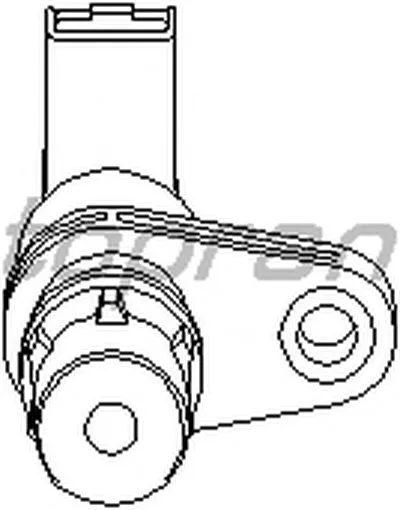 Датчик частоты вращения, ступенчатая коробка передач TOPRAN купить