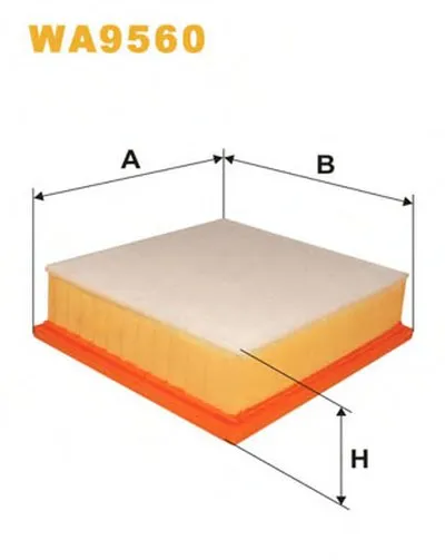 Воздушный фильтр WIX FILTERS купить