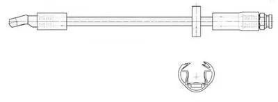 Тормозной шланг CEF купить