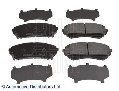 Комплект тормозных колодок, дисковый тормоз BLUE PRINT купить