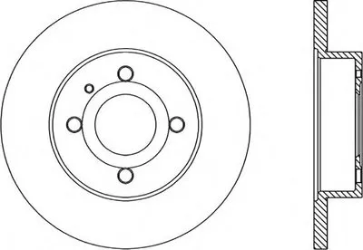 Тормозной диск ADAPTIVE OPEN PARTS купить