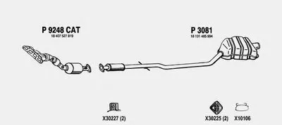 Система выпуска ОГ FENNO купить