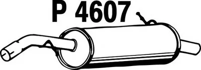 Глушитель выхлопных газов конечный FENNO купить