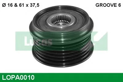 Механизм свободного хода генератора LUCAS ENGINE DRIVE купить