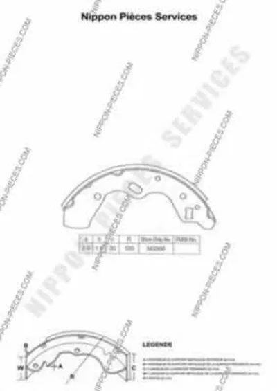 Комплект тормозных колодок NPS купить