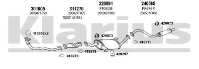 Система выпуска ОГ KLARIUS купить
