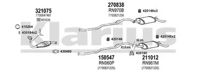 Система выпуска ОГ KLARIUS купить