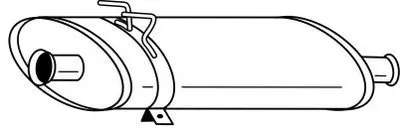 Средний глушитель выхлопных газов SIGAM купить