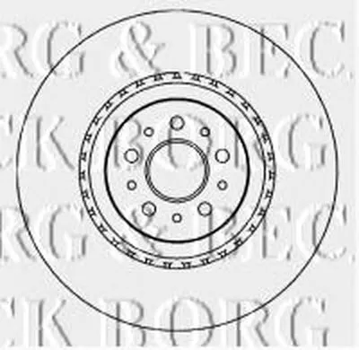 Тормозной диск BORG & BECK купить
