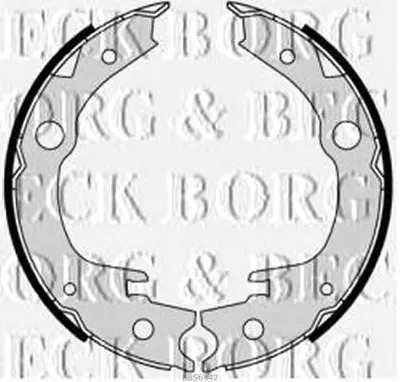Комплект тормозных колодок BORG & BECK купить