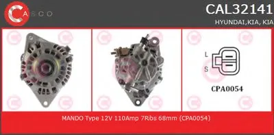 Генератор GENUINE SERIES CASCO купить