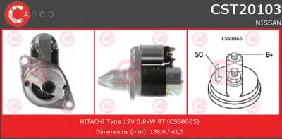 Стартер BRAND NEW SERIES CASCO купить