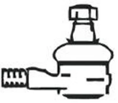 Наконечник поперечной рулевой тяги FRAP купить