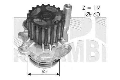 Водяной насос AUTOTEAM купить