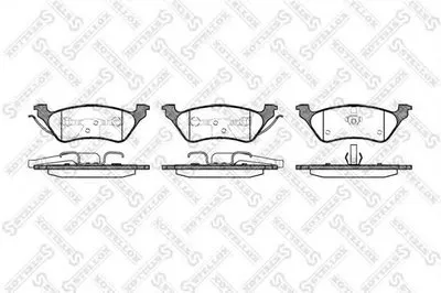 Комплект тормозных колодок, дисковый тормоз STELLOX купить