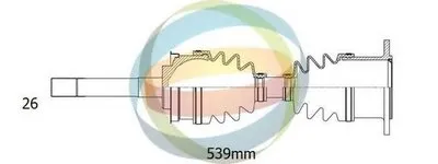 Приводной вал ODM-MULTIPARTS купить