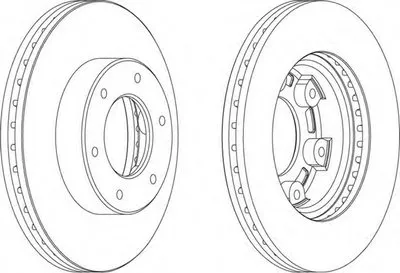 Тормозной диск PREMIER FERODO купить