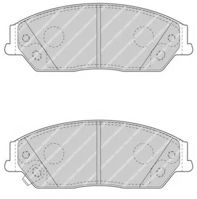 Комплект тормозных колодок, дисковый тормоз PREMIER FERODO купить