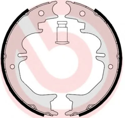 Комплект тормозных колодок, стояночная тормозная система BREMBO купить