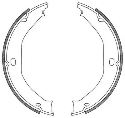 Комплект тормозных колодок ADVANCE OPEN PARTS купить