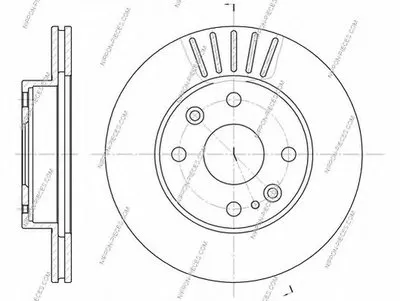 Тормозной диск NPS купить