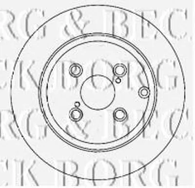 Тормозной диск BORG & BECK купить