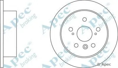 Тормозной диск APEC braking купить