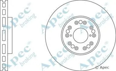 Тормозной диск APEC braking купить