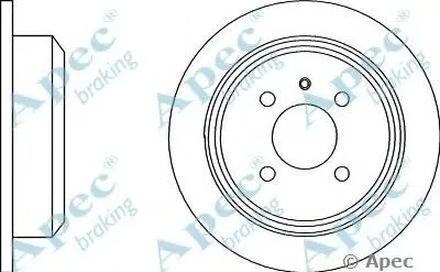 Тормозной диск APEC braking купить