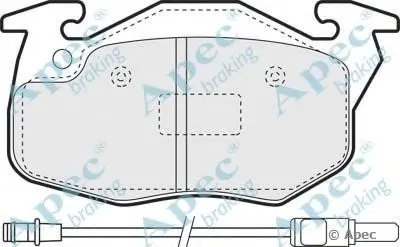 Комплект тормозных колодок, дисковый тормоз APEC braking купить