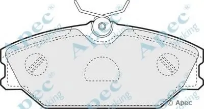 Комплект тормозных колодок, дисковый тормоз APEC braking купить