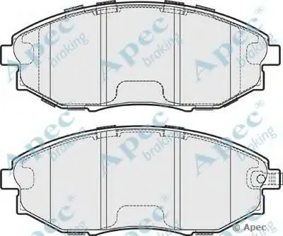 Комплект тормозных колодок, дисковый тормоз APEC braking купить