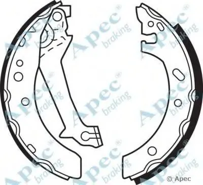 Тормозные колодки APEC braking купить