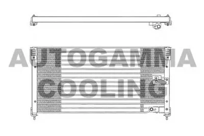 Конденсатор, кондиционер AUTOGAMMA купить