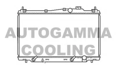 Радиатор, охлаждение двигателя AUTOGAMMA купить