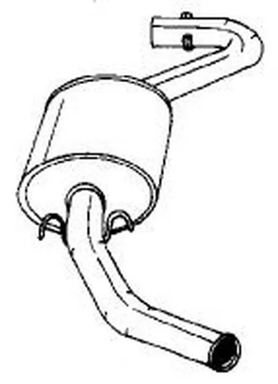Глушитель выхлопных газов конечный AKS DASIS купить