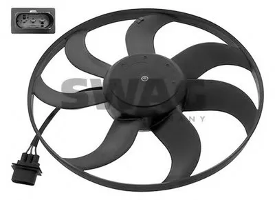 Вентилятор, охлаждение двигателя SWAG купить