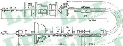 Тросик сцепления LPR купить