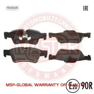 Комплект тормозных колодок, дисковый тормоз Anti-Noise MASTER-SPORT купить