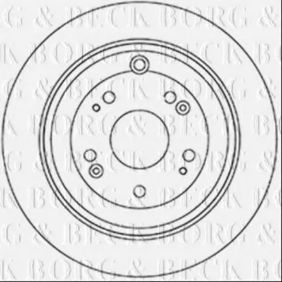 Тормозной диск BORG & BECK купить