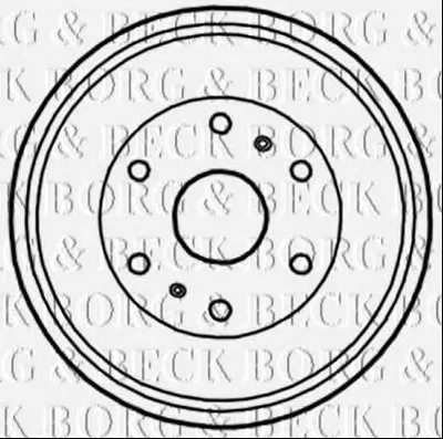 Тормозной барабан BORG & BECK купить