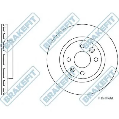 Тормозной диск Brake Fit APEC braking купить