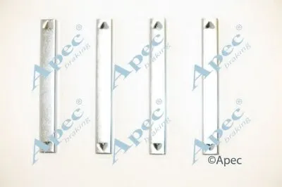Комплектующие, тормозные колодки APEC braking купить