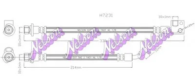 Тормозной шланг BROVEX-NELSON купить